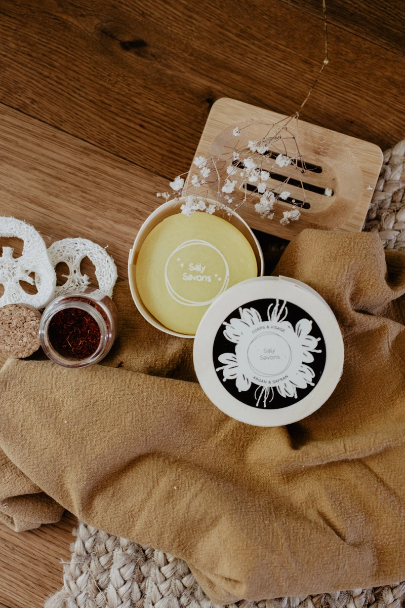 Savon Argan et Safran