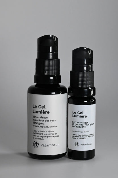 routine jour nuit valamabrun cosmétiques saly cosmétiques le gel lumière