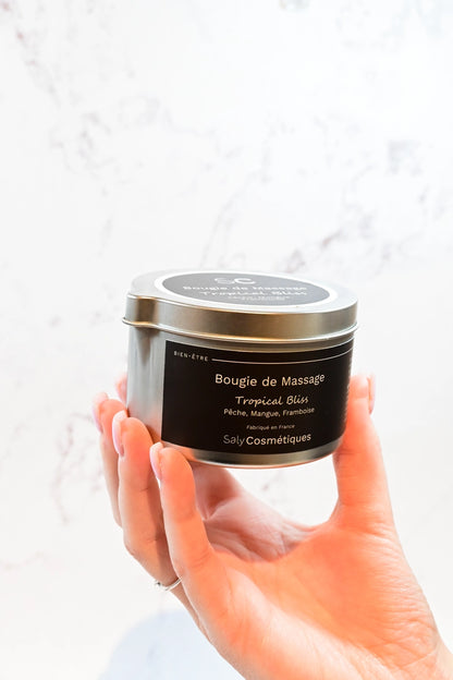 bougie de massage tropical bliss saly cosmetiques