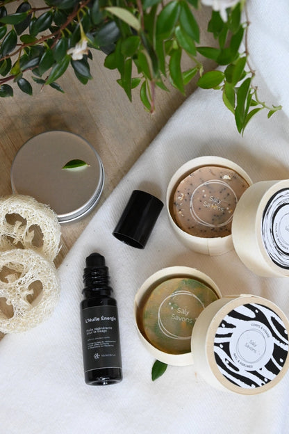 Pack Peau mixte Saly Cosmétiques Saly Savons Valambrun Cosmétiques Voyage
