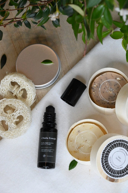 Pack Peau mixte Saly Cosmétiques Saly Savons Valambrun Cosmétiques Voyage