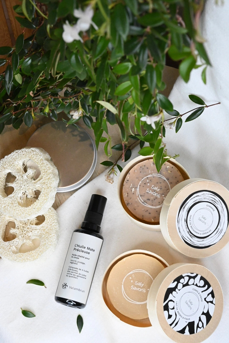 Pack Peau Sèche Saly Cosmétiques Saly Savons Valambrun Cosmétiques 