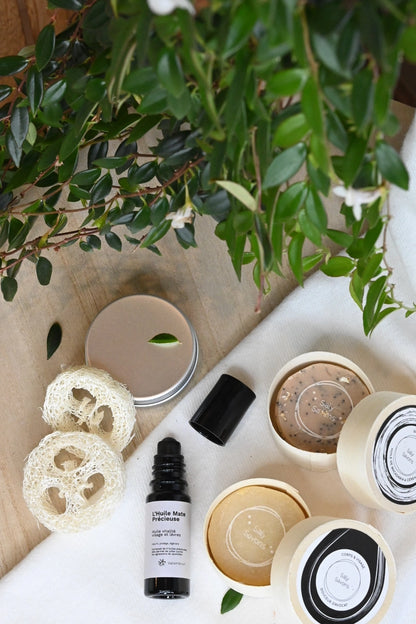 Pack Peau Sèches Saly Cosmétiques Saly Savons Valambrun Cosmétiques Voyage