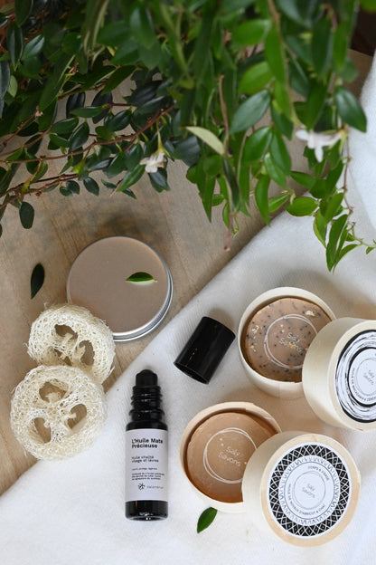 Pack Peau ternes Saly Cosmétiques Saly Savons Valambrun Cosmétiques Voyage